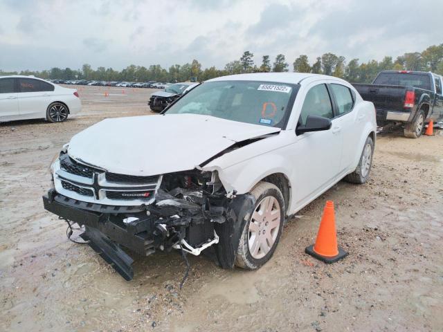 Photo 2 from auction – 2012 DODGE AVENGER SE with VIN 1C3CDZAB9CN212400