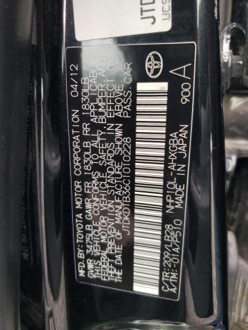 Photo 10 from auction – 2012 TOYOTA PRIUS C with VIN JTDKDTB36C1010228