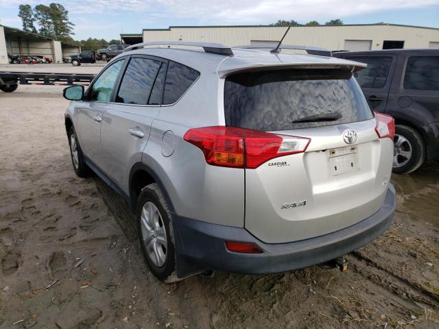 Photo 3 from auction – 2014 TOYOTA RAV4 LE with VIN 2T3BFREVXEW166514