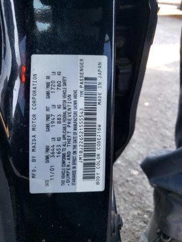 Photo 10 from auction – 2002 MAZDA PROTEGE DX with VIN JM1BJ226521555543