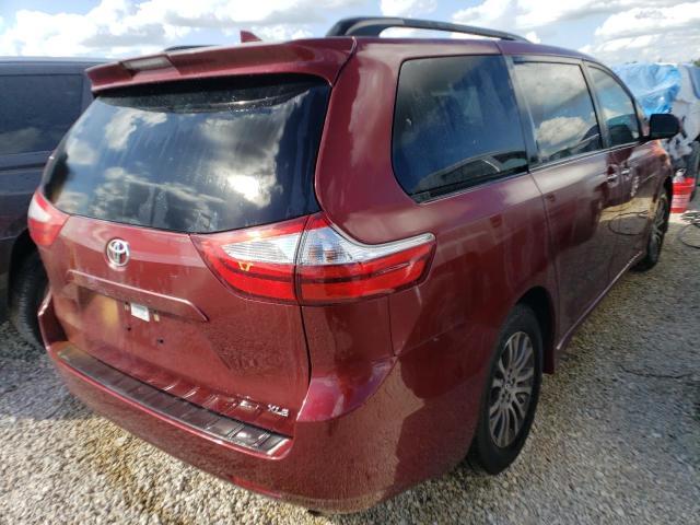 Photo 4 from auction – 2018 TOYOTA SIENNA XLE with VIN 5TDYZ3DC0JS959699