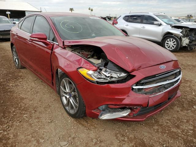 Photo 1 from auction – 2017 FORD FUSION SE with VIN 3FA6P0HD1HR180541