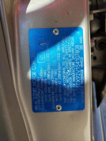 Photo 10 from auction – 2005 SUZUKI XL7 EX with VIN JS3TX92V154107808