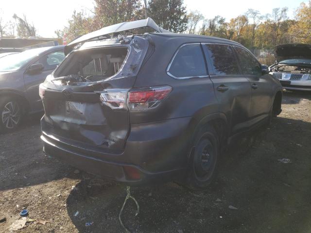 Photo 4 from auction – 2014 TOYOTA HIGHLANDER with VIN 5TDDKRFH7ES032574