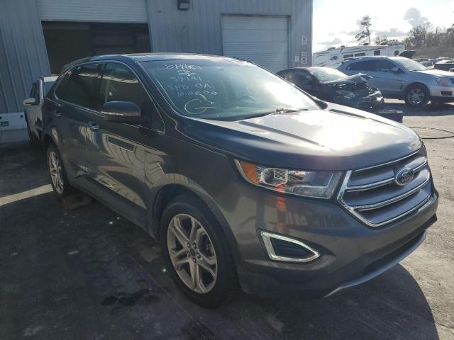 FORD EDGE TITAN 2017 with VIN 2FMPK3K92HBB52762 - Photo from auction