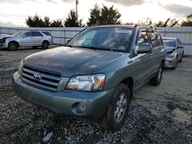 Photo 2 from auction – 2006 TOYOTA HIGHLANDER with VIN JTEEP21A060156533
