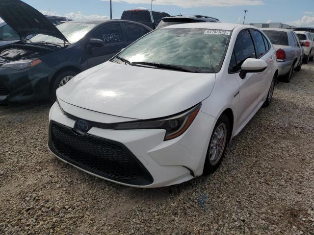 Photo 2 from auction – 2020 TOYOTA COROLLA LE with VIN JTDEBRBE6LJ009944