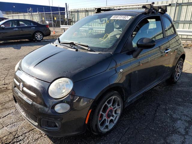Фото 2 с аукциона – 2012 FIAT 500 SPORT с VIN 3C3CFFBR6CT115482