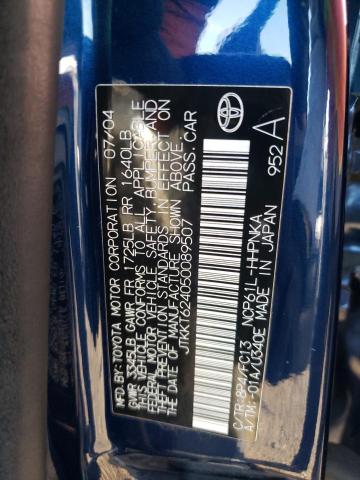 Photo 10 from auction – 2005 TOYOTA SCION XA with VIN JTKKT624050089507