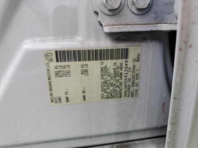 Photo 10 from auction – 2012 NISSAN ALTIMA BAS with VIN 1N4AL2AP3CN413949