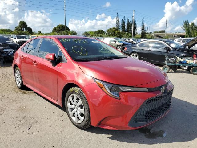 Photo 1 from auction – 2021 TOYOTA COROLLA LE with VIN JTDEPMAE5MJ127023