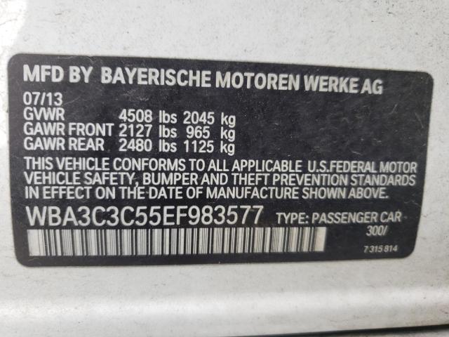 Photo 10 from auction – 2014 BMW 320 I XDRI with VIN WBA3C3C55EF983577