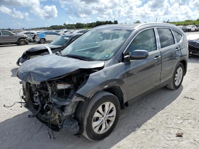 Photo 2 from auction – 2014 HONDA CR-V EXL with VIN 2HKRM3H79EH541203