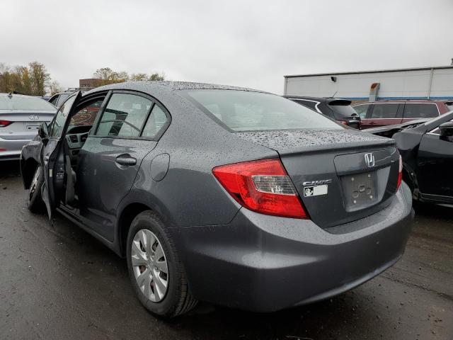 Photo 3 from auction – 2012 HONDA CIVIC LX with VIN 19XFB2F52CE378707