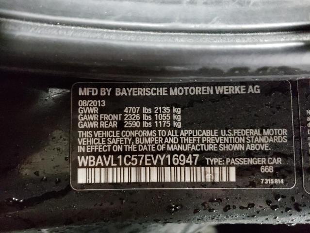 Photo 10 from auction – 2014 BMW X1 XDRIVE2 with VIN WBAVL1C57EVY16947