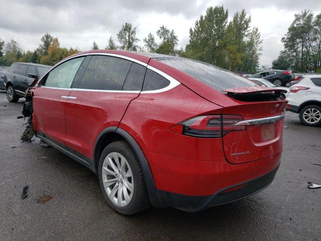 Photo 3 from auction – 2017 TESLA MODEL X with VIN 5YJXCAE24HF076579