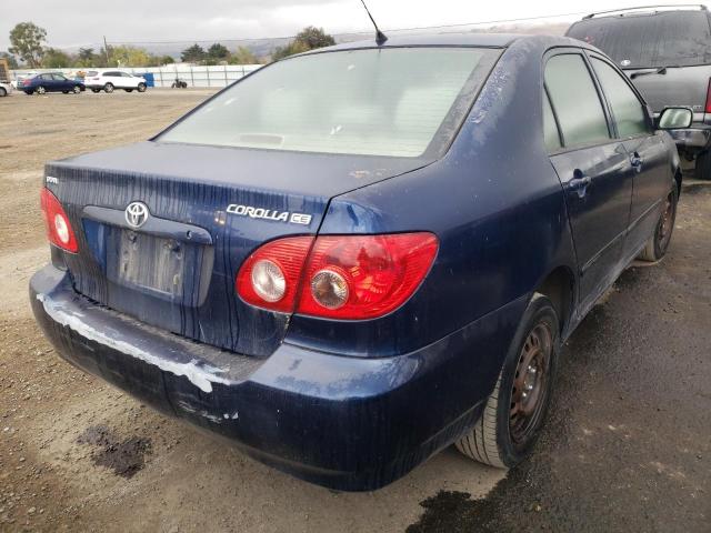 Photo 4 from auction – 2007 TOYOTA COROLLA CE with VIN JTDBR32E770128707