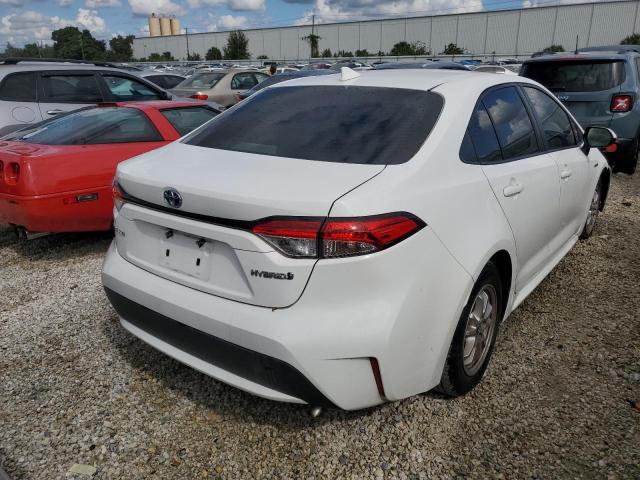 Photo 4 from auction – 2020 TOYOTA COROLLA LE with VIN JTDEBRBE6LJ009944