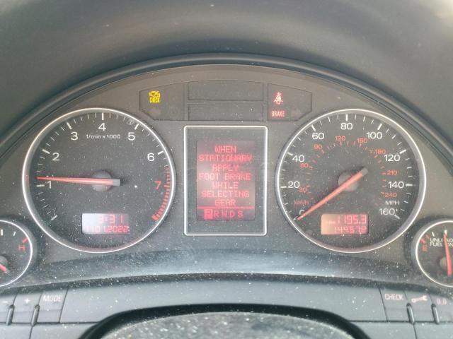 Photo 8 from auction – 2005 AUDI A4 1.8T QU with VIN WAULC68E35A087334