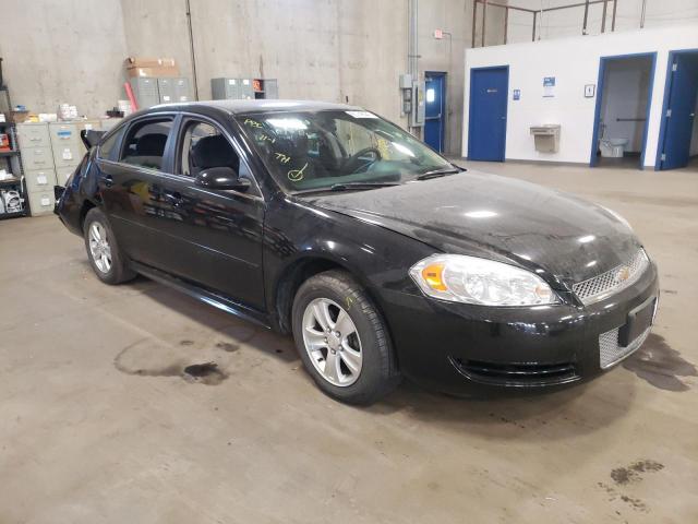 CHEVROLET IMPALA LS 2012 with VIN 2G1WF5E37C1222819 - Photo from auction
