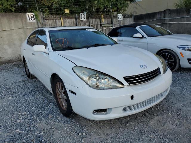 LEXUS ES 300 2003 with VIN JTHBF30G430109473 - Photo from auction