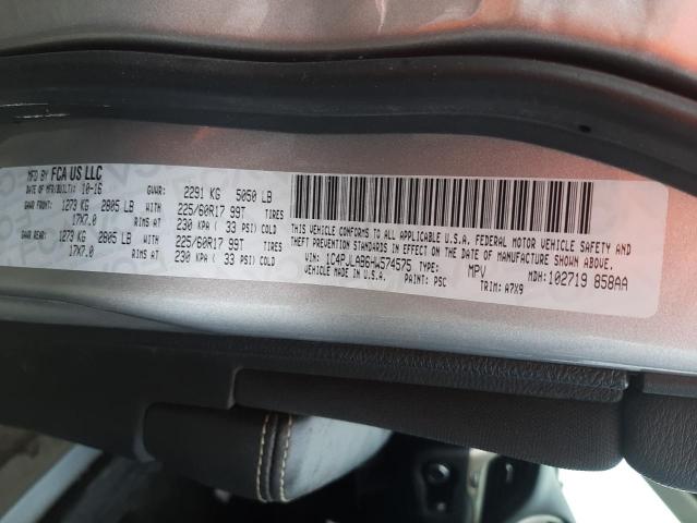 Photo 10 from auction – 2017 JEEP CHEROKEE S with VIN 1C4PJLAB6HW574575