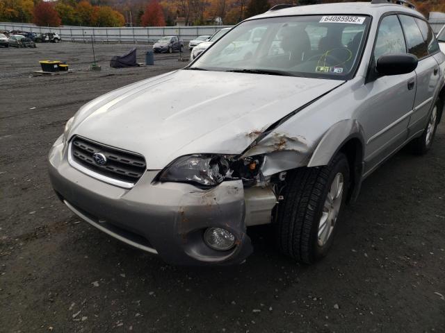 Photo 9 from auction – 2005 SUBARU LEGACY OUT with VIN 4S4BP61C757362448