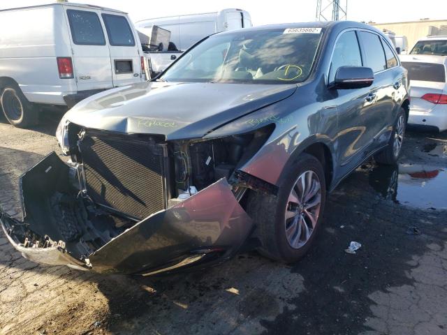 Photo 2 from auction – 2016 ACURA MDX TECHNO with VIN 5FRYD4H44GB055390