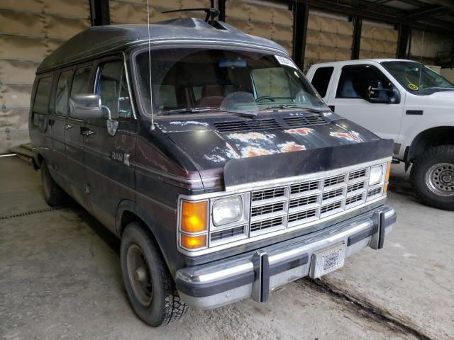 DODGE RAM VAN B2 1989 with VIN 2B6HB21Y3KK383645 - Photo from auction