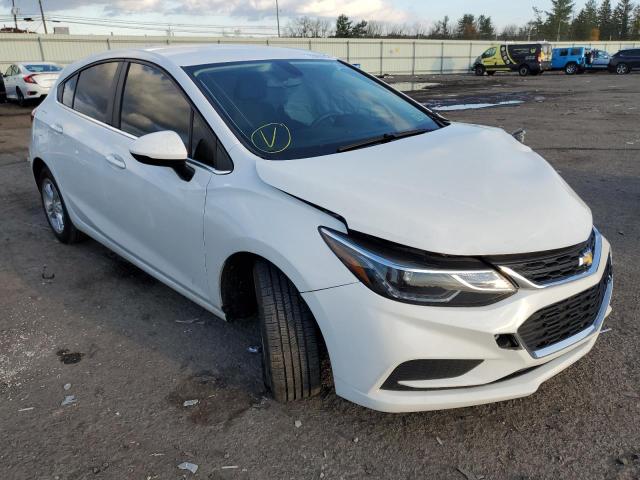 CHEVROLET CRUZE LT 2018 with VIN 3G1BE6SM0JS622131 - Photo from auction