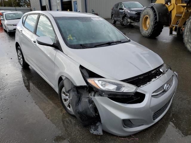 HYUNDAI ACCENT SE 2017 with VIN KMHCT5AE1HU342827 - Photo from auction