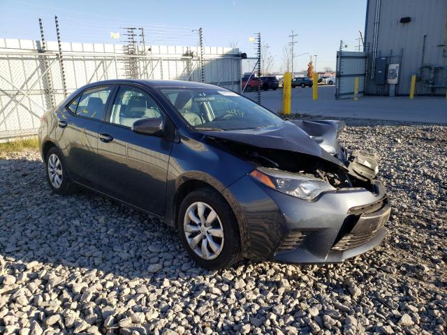 TOYOTA COROLLA L 2015 with VIN 2T1BURHE0FC457150 - Photo from auction