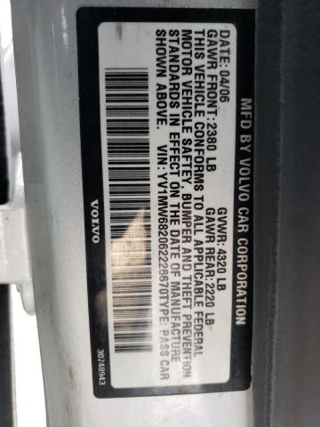 Photo 10 from auction – 2006 VOLVO V50 T5 with VIN YV1MW682062226670