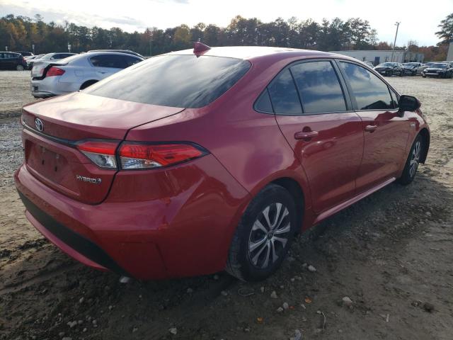 Photo 4 from auction – 2021 TOYOTA COROLLA LE with VIN JTDEAMDE3MJ001367