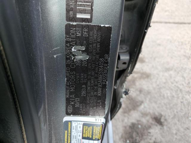 Photo 10 from auction – 2014 KIA FORTE EX with VIN KNAFX5A86E5164058
