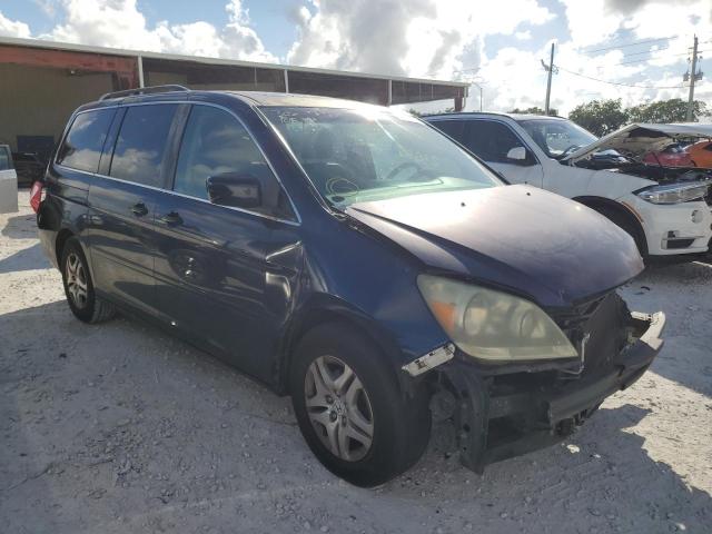 HONDA ODYSSEY EX 2007 with VIN 5FNRL38617B060731 - Photo from auction