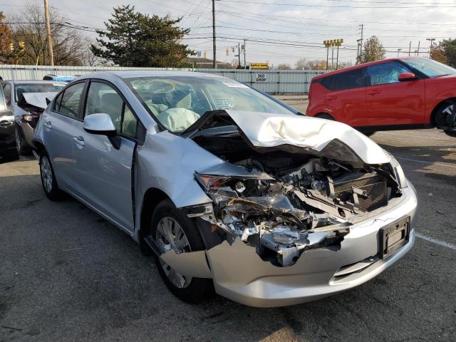 HONDA CIVIC LX 2012 with VIN 19XFB2F57CE090701 - Photo from auction