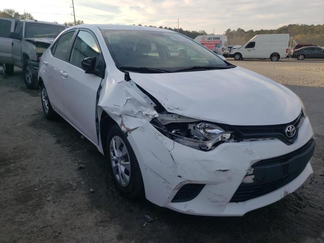 TOYOTA COROLLA L 2015 with VIN 2T1BURHEXFC383168 - Photo from auction