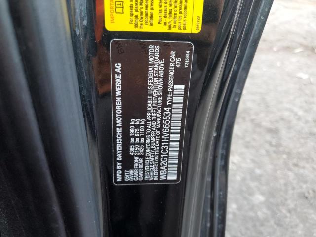 Photo 10 from auction – 2017 BMW M240I with VIN WBA2G1C31HV665534