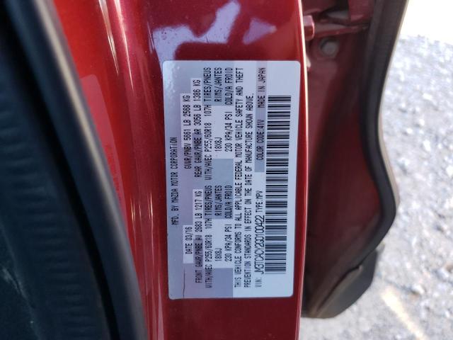 Photo 10 from auction – 2016 MAZDA CX-9 TOURI with VIN JM3TCACY2G0100422