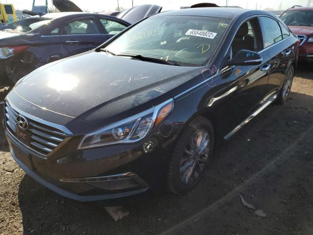 Photo 2 from auction – 2015 HYUNDAI SONATA SPO with VIN 5NPE34AF5FH097845