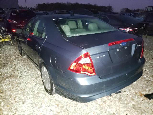 Photo 3 from auction – 2012 FORD FUSION HYB with VIN 3FADP0L30CR212538