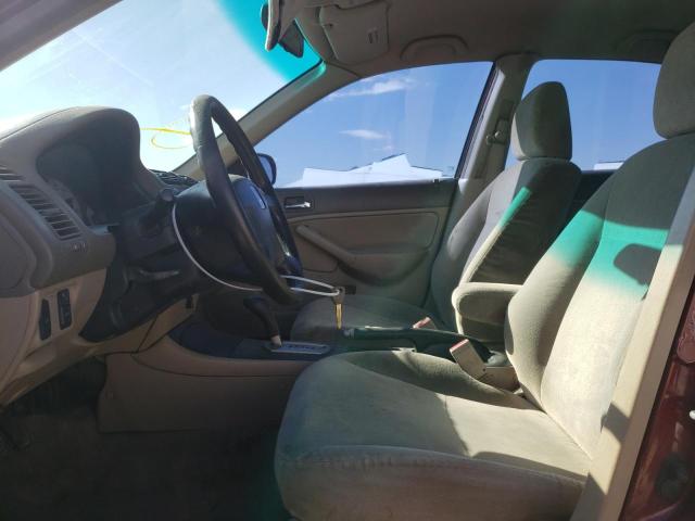 Photo 7 from auction – 2002 HONDA CIVIC LX with VIN 2HGES16652H503721