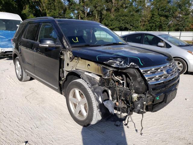 FORD EXPLORER X 2018 with VIN 1FM5K7DH8JGB16382 - Photo from auction