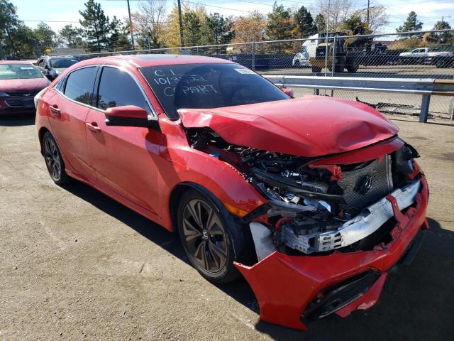 HONDA CIVIC EX 2017 with VIN SHHFK7H57HU215142 - Photo from auction