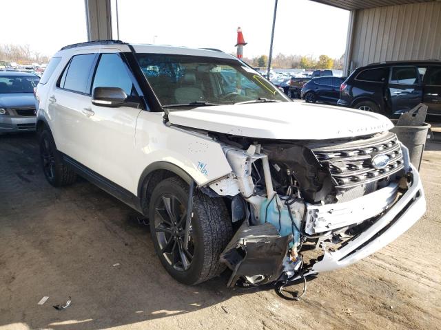 FORD EXPLORER X 2017 with VIN 1FM5K8D85HGC75862 - Photo from auction
