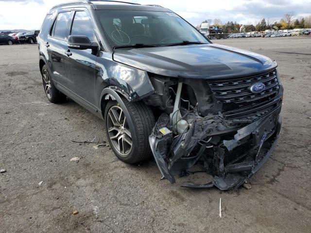 FORD EXPLORER S 2016 with VIN 1FM5K8GT5GGA85204 - Photo from auction