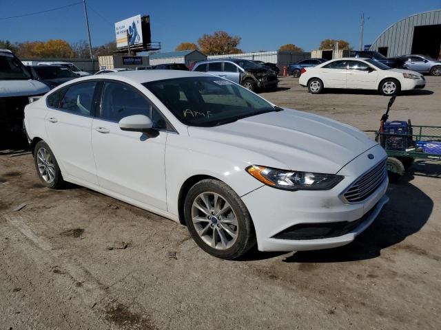 FORD FUSION SE 2017 with VIN 3FA6P0HD2HR274640 - Photo from auction