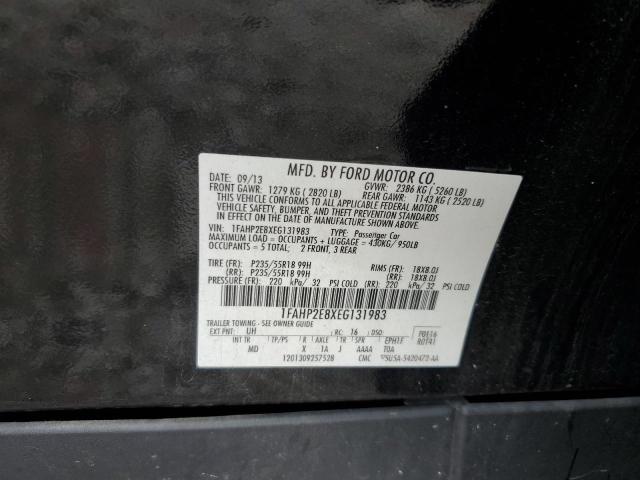 Photo 10 from auction – 2014 FORD TAURUS SEL with VIN 1FAHP2E8XEG131983