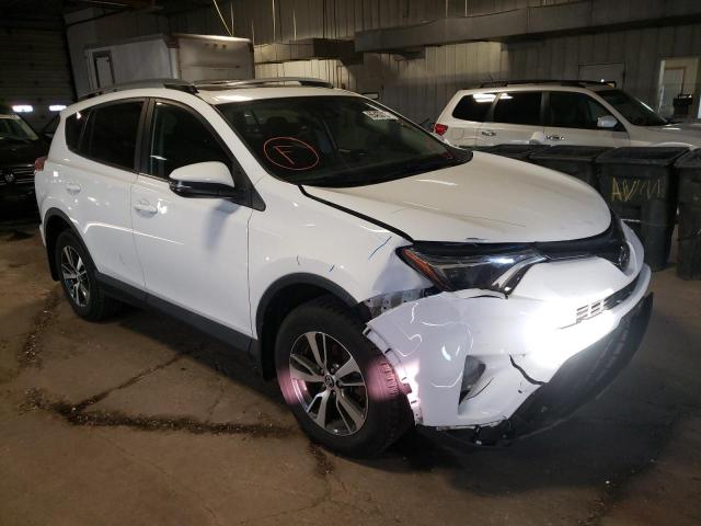 TOYOTA RAV4 XLE 2017 with VIN 2T3RFREV4HW555894 - Photo from auction